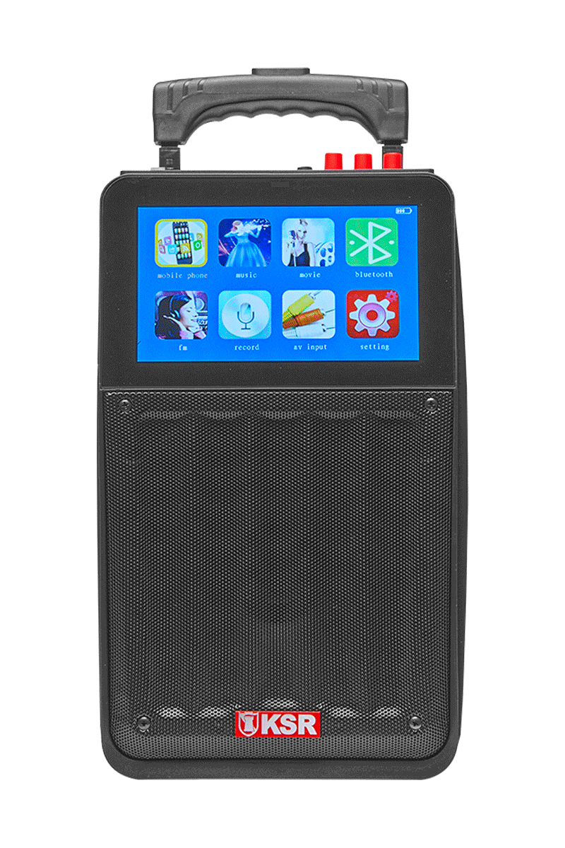 Mitzu - Karaoke kaiser 8'' de 6,200 w pmpo con micrÓfono alÁmbrico y  ksr-link